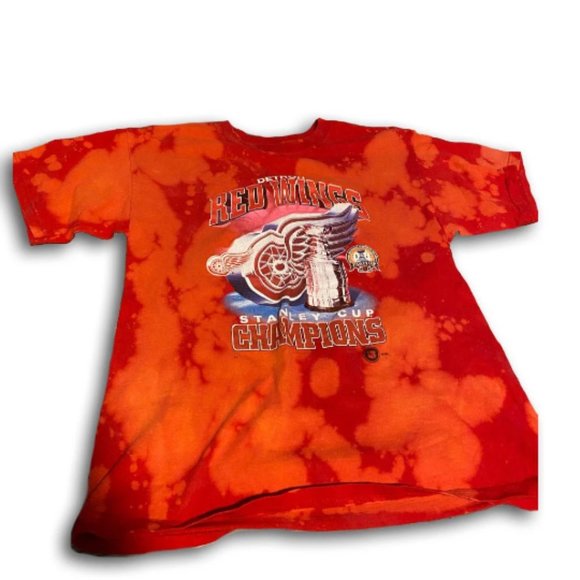 Vintage Detroit Red Wings 2002 Champions T-shirt, Adult Mens L (fits like M/L) - Picture 1 of 1